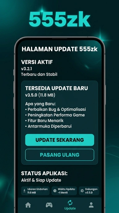Riwayat Versi 555zk untuk Pengguna Android