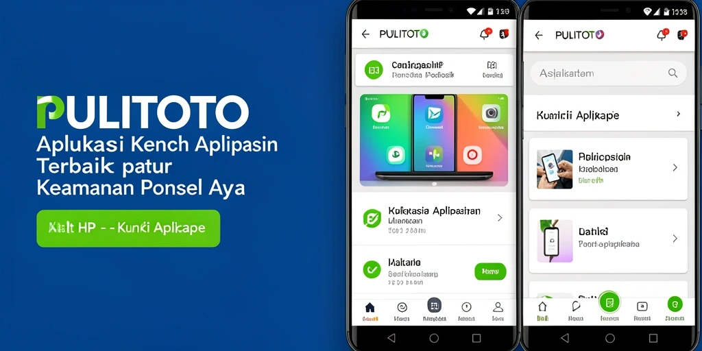 Tampilan antarmuka aplikasi PULITOTO yang menarik dan fungsional.